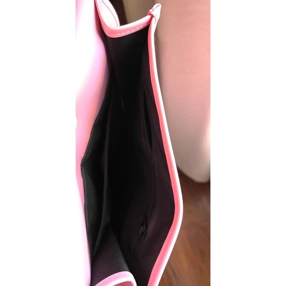 Rains Waterproof Pink Backpack NWOT Minimalist Travel School Bag - Picture 3 of 6